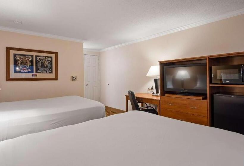 스탠다드 룸 더블 침대 2개, Sturgis Lodge And Suites