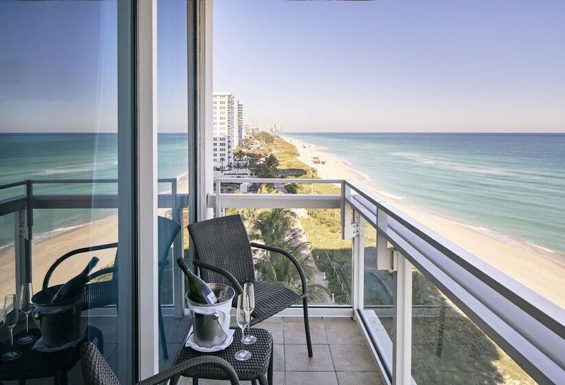 带1个卧室的豪华公寓, Carillon Miami Wellness Resort
