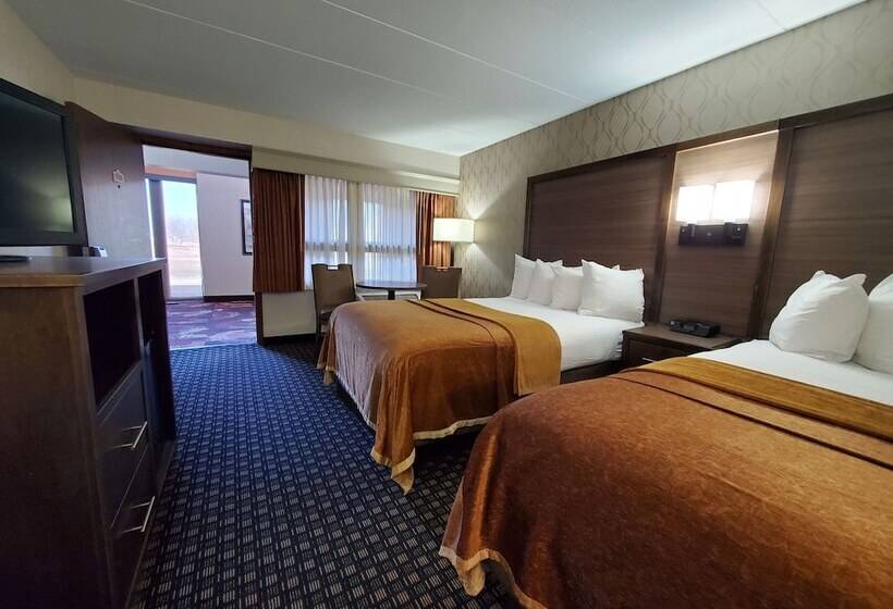 اتاق استاندارد با 2 تخت دوبل, Ramkota Hotel Watertown