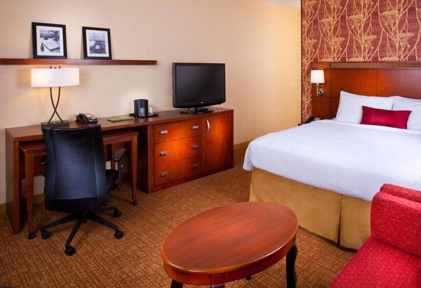 장애인을 위한 킹사이즈 침대 스탠다드 룸, Courtyard By Marriott Little Rock West