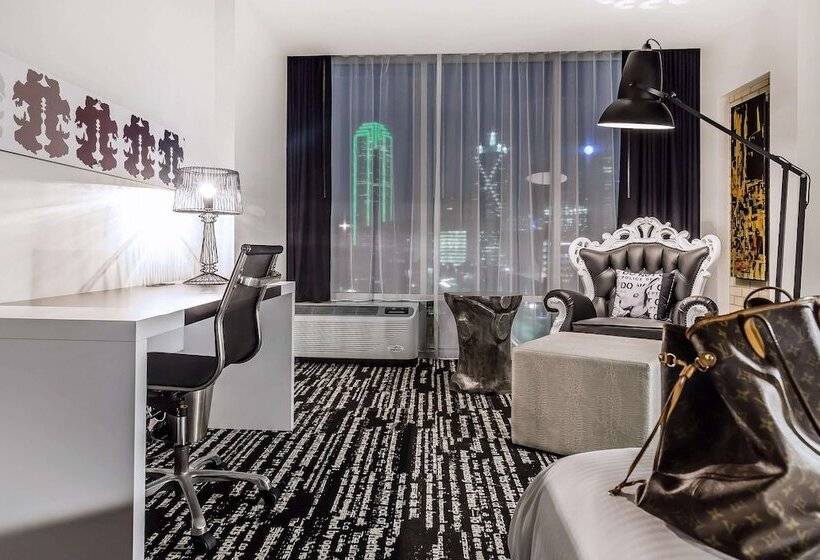 חדר דלוקס, Lorenzo Hotel Dallas, Tapestry Collection By Hilton