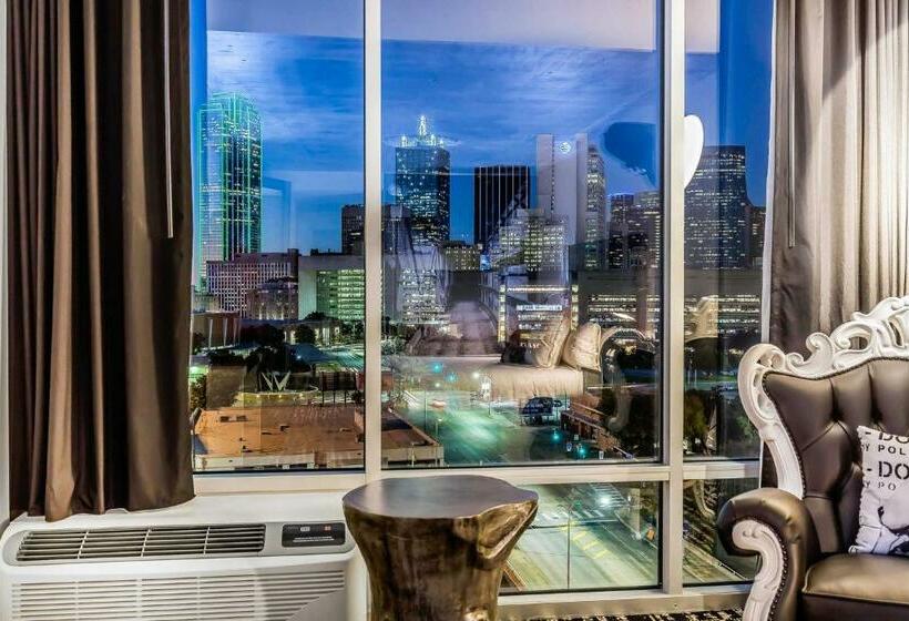 חדר דלוקס, Lorenzo Hotel Dallas, Tapestry Collection By Hilton