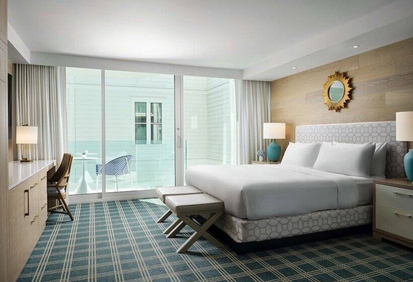 景色の見えるダブルベッドスタンダードルーム, Del Coronado, Curio Collection By Hilton