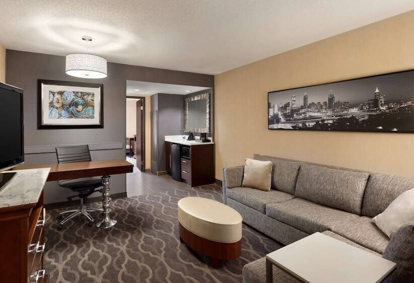 Suíte Premium, Embassy Suites By Hilton Atlanta Airport