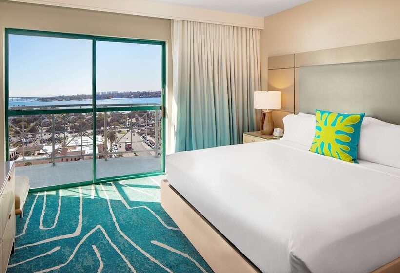 Franciaágyas Standard Szoba Kilátással, Embassy Suites By Hilton San Diego Bay Downtown
