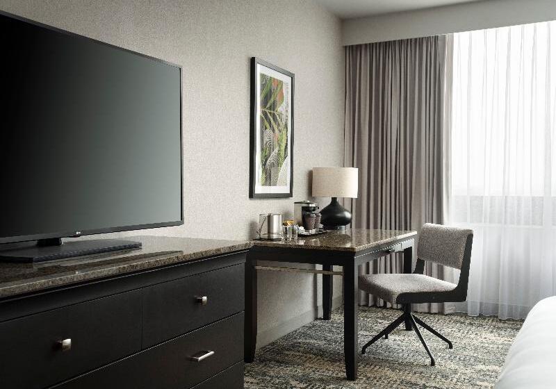 Chambre Deluxe King Size, Fera Anaheim, A Doubletree By Hilton