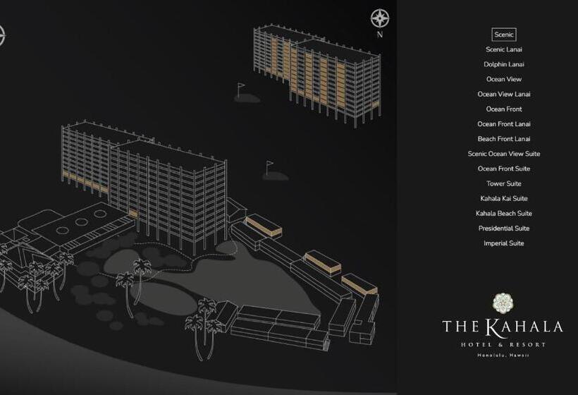 اتاق استاندارد با چشم‌انداز, The Kahala Hotel And Resort