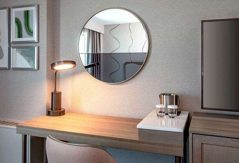 キングサイズベッドのスタンダードルーム, Doubletree By Hilton Washington Dc Silver Spring