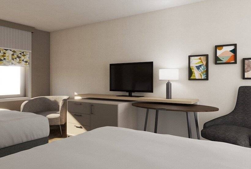 Номер Стандарт 2 Двуспальные Кровати, Holiday Inn Chicago – Midway Airport S By Ihg