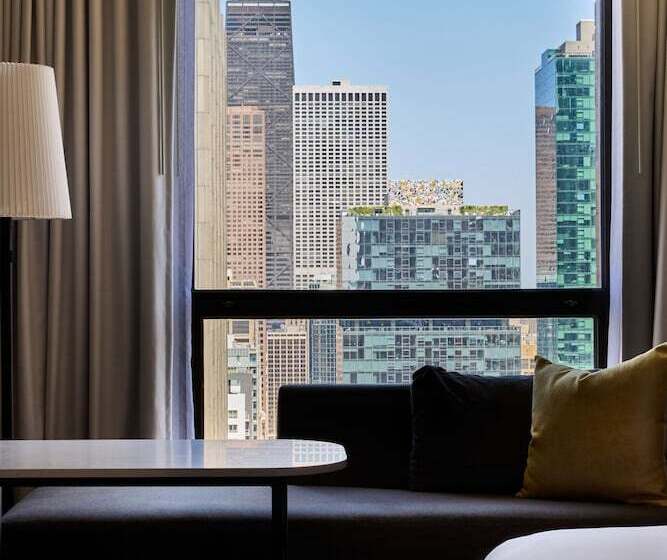 Quarto Estandar Cama Casal para Deficientes Físicos, Hyatt Regency Chicago