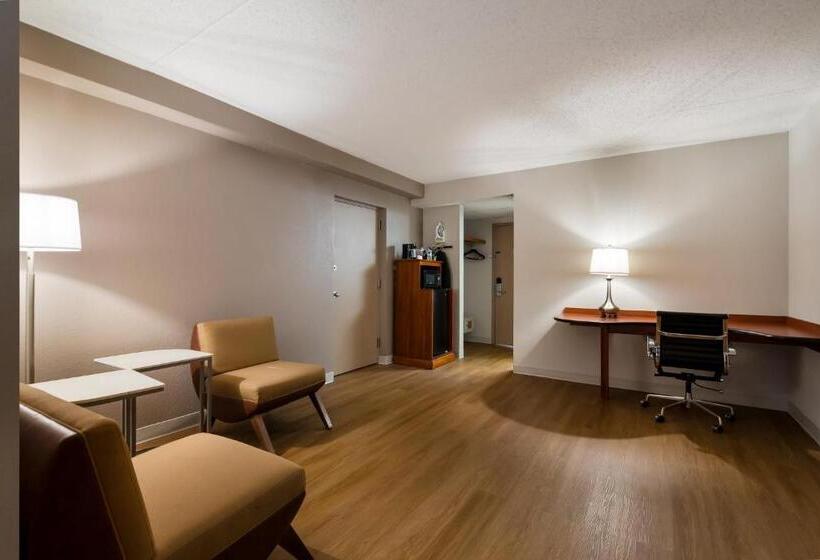 سوئیت با تخت بزرگ, Red Roof Inn And Suites Newark   University