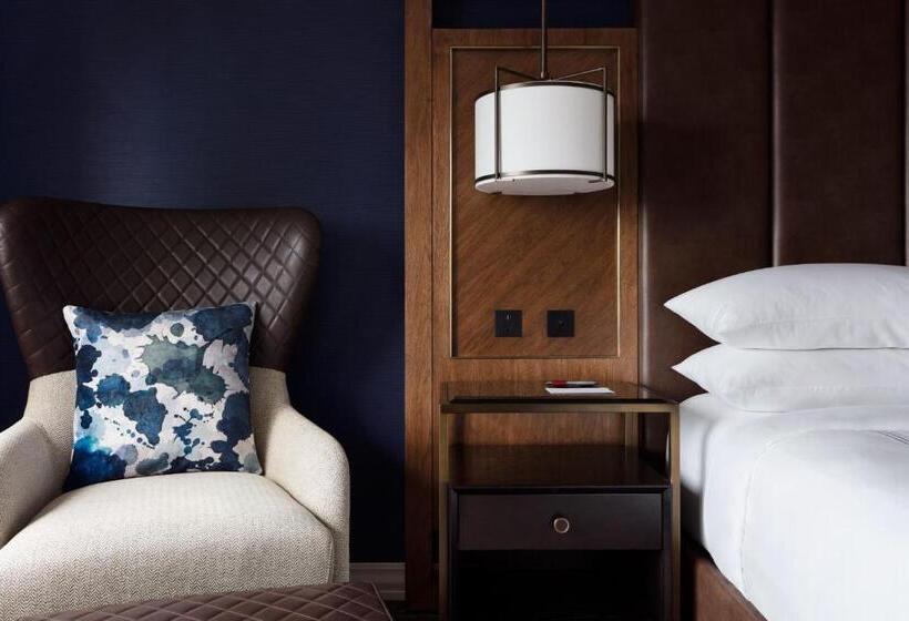 带大床的标准间, Boston Marriott Long Wharf