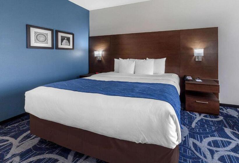 اتاق استاندارد با تخت بزرگ, Comfort Inn & Suites Oklahoma City South I 35