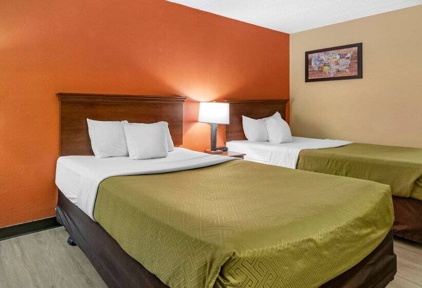Номер Стандарт 2 Двуспальные Кровати, Econo Lodge Billings
