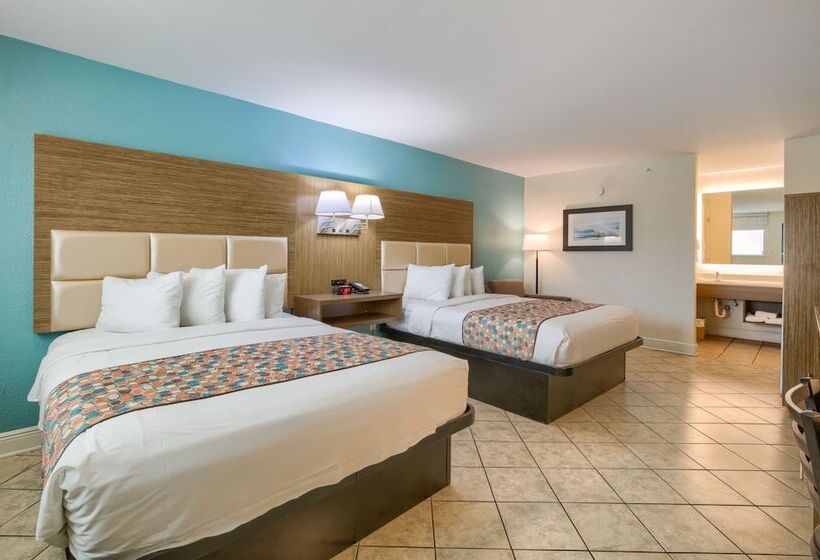 스탠다드 룸 더블 침대 2개, Beachside Resort