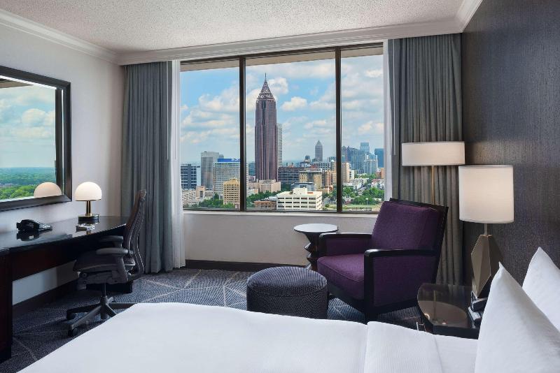 带大床的标准间, Hilton Atlanta