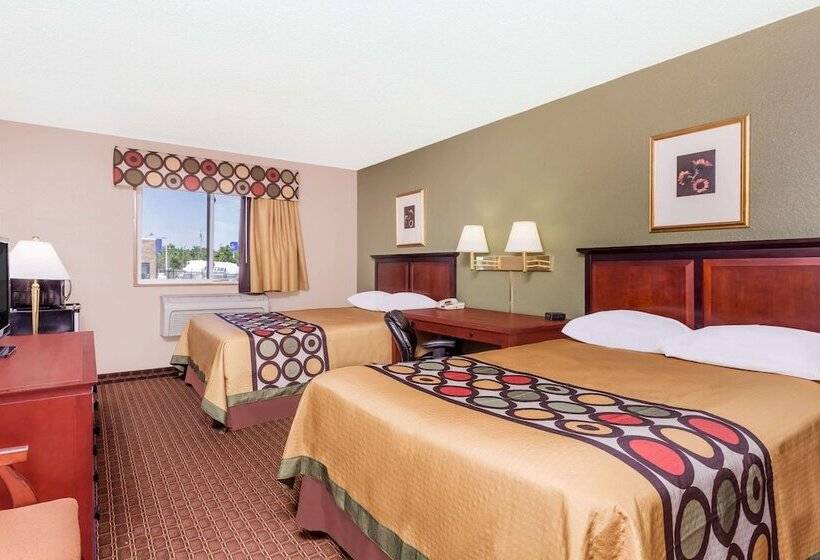 Номер Стандарт 2 Двуспальные Кровати, Super 8 By Wyndham Augusta Ft Eisenhower Area