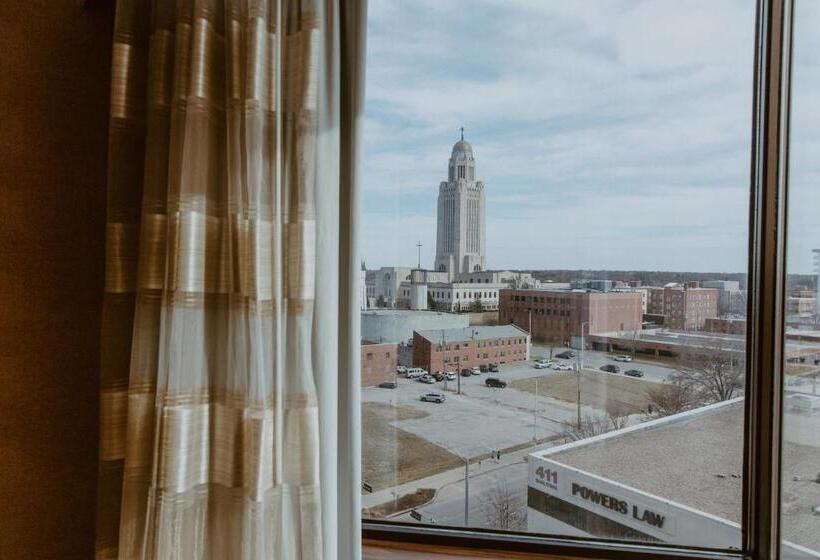 스탠다드 룸 더블 침대 2개, The Lincoln Marriott Cornhusker