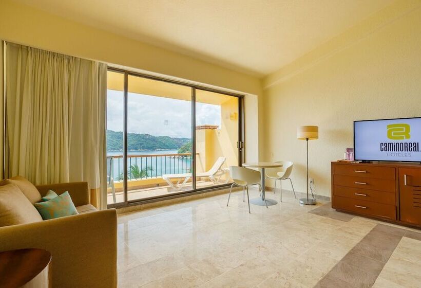 片側に海が見えるデラックスルーム, Camino Real Acapulco Diamante