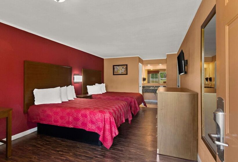Номер Стандарт 2 Двуспальные Кровати, Econo Lodge Cornersville