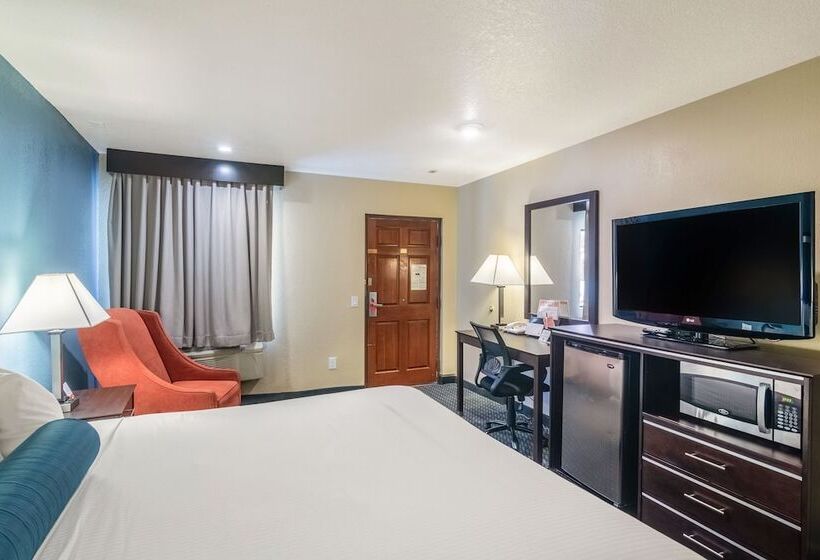 장애인을 위한 킹사이즈 침대 스탠다드 룸, Glenridge Inn Glendale  Pasadena