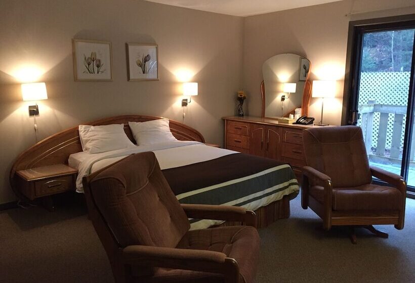 Люкс с гидромассажем, Motel Le Radisson De Val David