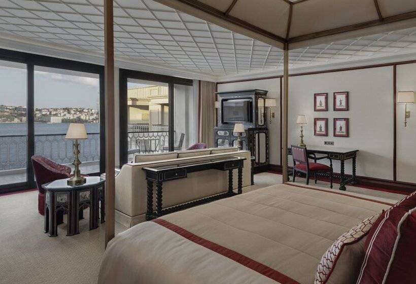 キングサイズベッド、ビュー付きデラックスルーム, çırağan Palace Kempinski Istanbul