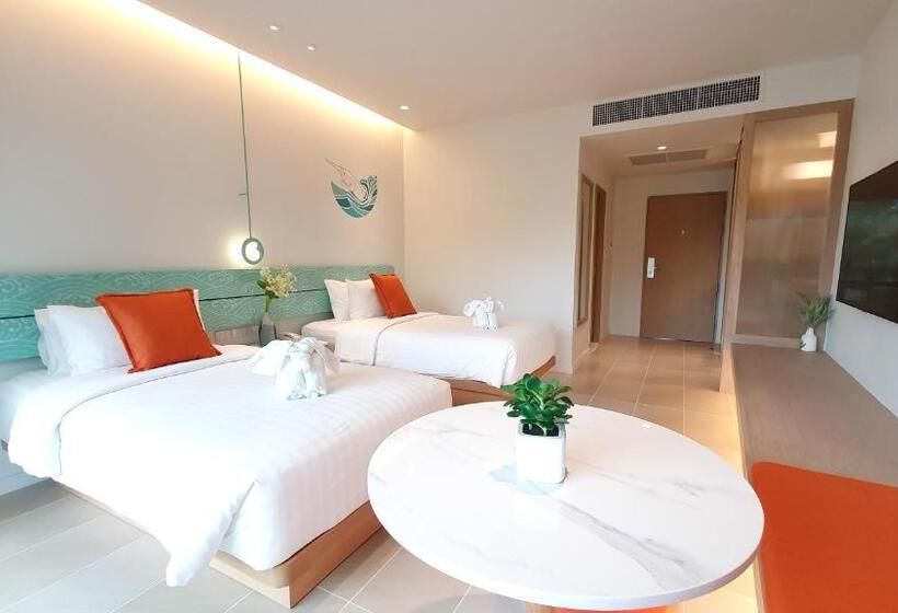 اتاق پریمیوم با چشم‌انداز باغ, Novotel Rayong Rim Pae Resort