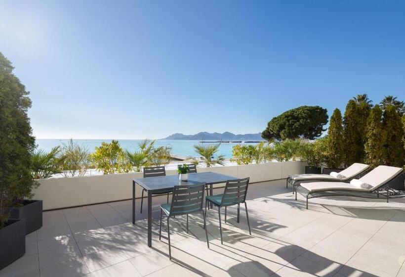 סוויטה נוף לים, Jw Marriott Cannes