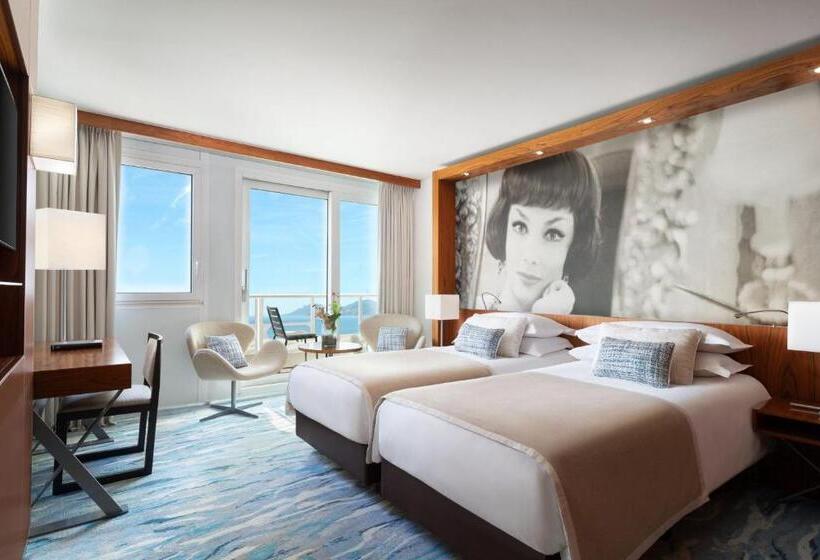 디럭스 룸 바다 전망, Jw Marriott Cannes