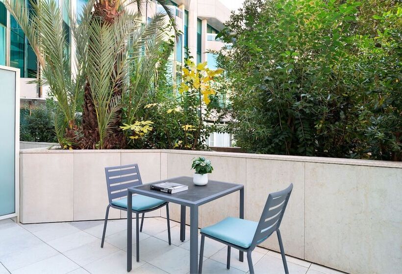 디럭스 룸 가든 전망, Jw Marriott Cannes