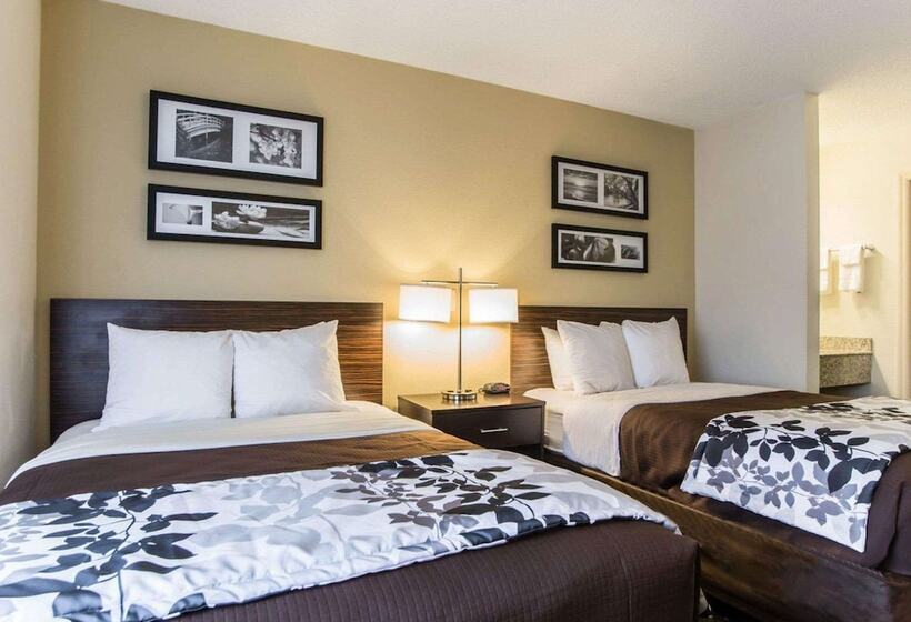 חדר סטנדרט שתי מיטות זוגיות, Sleep Inn Florence North
