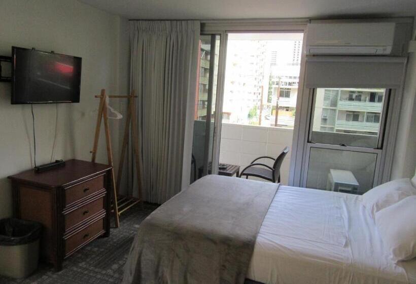 스탠다드 발코니 룸, Waikiki Central Hotel   No Resort Fees
