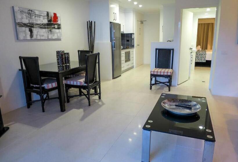 침실 1개 바다 전망 아파트, Marlin Waters Beachfront Apartments