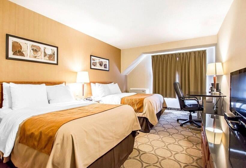 Номер Стандарт 2 Двуспальные Кровати, Comfort Inn Kirkland Lake