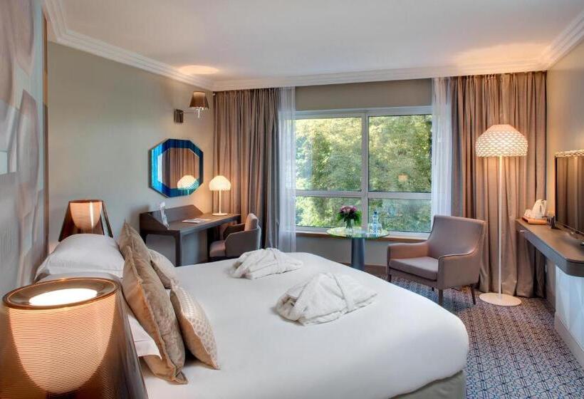 اتاق دلوکس با چشم‌انداز پارک, Célestins Spa Thermal & Hôtel By Vy Resort