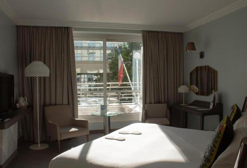 اتاق لوکس با تراس, Célestins Spa Thermal & Hôtel By Vy Resort