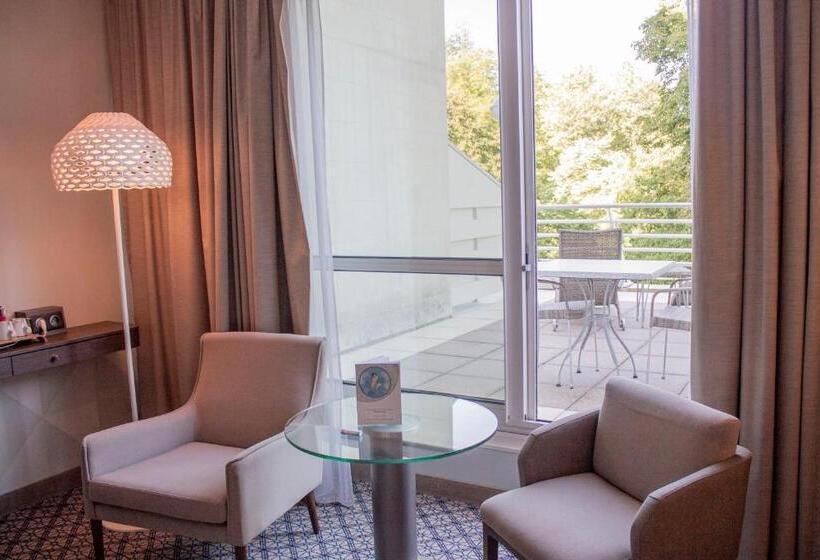 اتاق دلوکس با چشم‌انداز پارک, Célestins Spa Thermal & Hôtel By Vy Resort