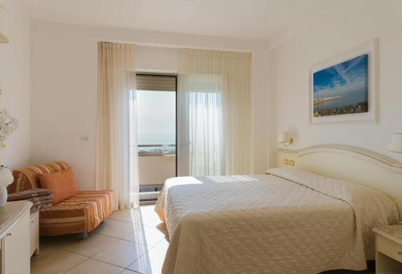Deluxe Driepersoonskamer met Uitzicht op Zee, Acapulco