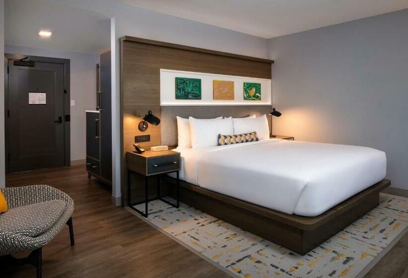 带大床的豪华间, Indigo Chattanooga   Downtown, An Ihg