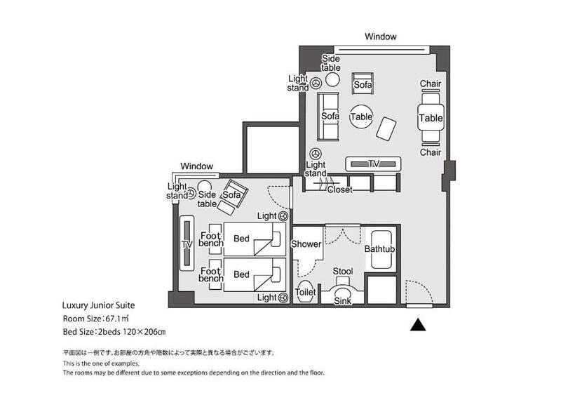 سوییت جونیور لوکس, Hankyu International
