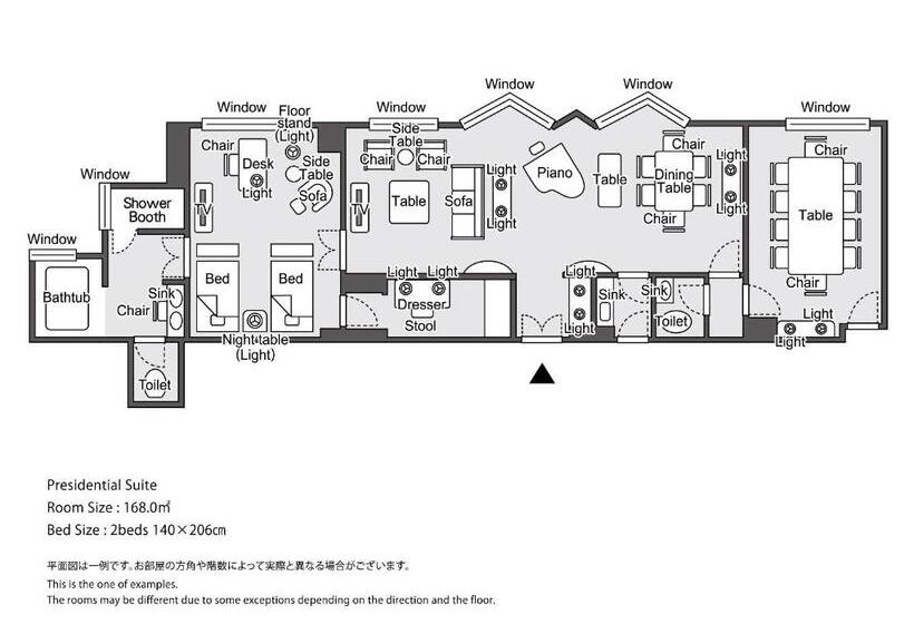 سوئیت پرزیدنت, Hankyu International