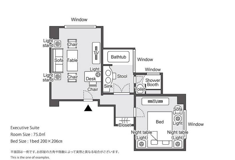 سوییت اجرایی, Hankyu International