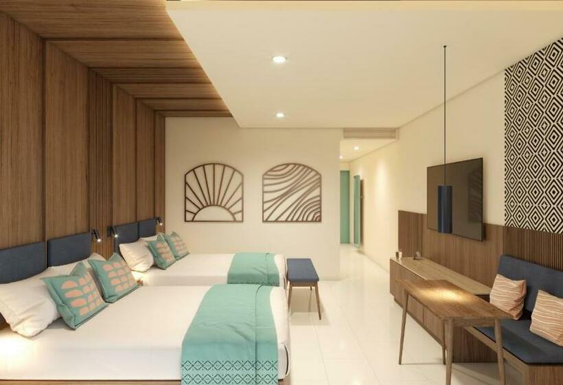 Cameră Superioară cu Vedere spre Mare, Hilton Cancun Mar Caribe