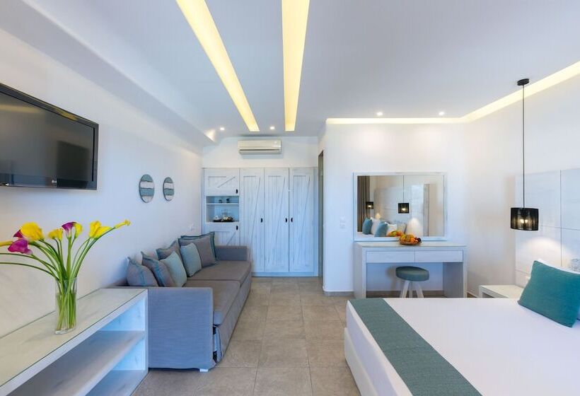 اتاق پرمیوم با چشم‌انداز دریا, Tropicana Hotel , Suites & Villas Mykonos