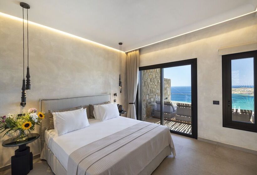 ویلای 2 خوابه با چشم‌انداز دریا, Tropicana Hotel , Suites & Villas Mykonos