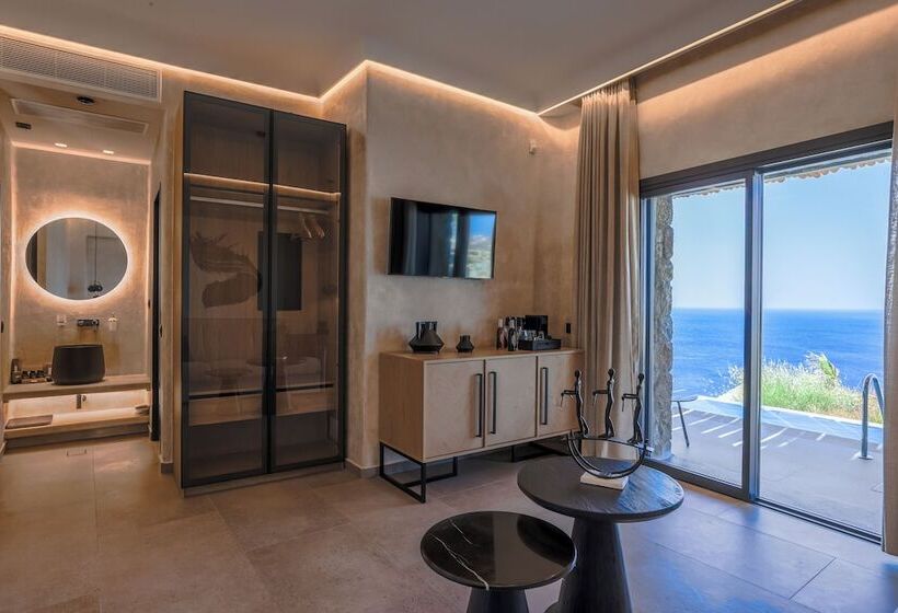 ویلای 1 خوابه با چشم‌انداز دریا, Tropicana Hotel , Suites & Villas Mykonos