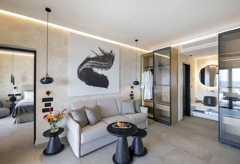 ویلای 1 خوابه با چشم‌انداز دریا, Tropicana Hotel , Suites & Villas Mykonos