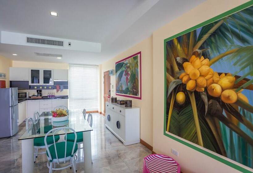 سوئیت دلوکس 2 خوابه, Almali Rawai Beach Residence