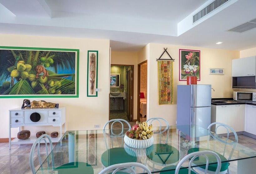 سوئیت دلوکس 2 خوابه, Almali Rawai Beach Residence
